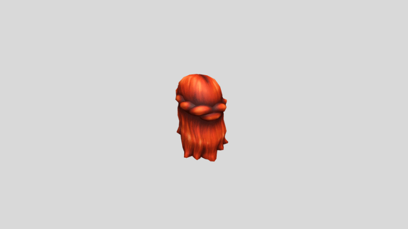Belle Of Belfast Long Red Hair item Roblox gratis dari katalog resmi Roblox