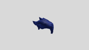 True Blue Hair item Roblox gratis dari katalog resmi Roblox