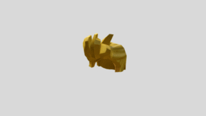 Blonde Spiked Hair item Roblox gratis dari katalog resmi Roblox