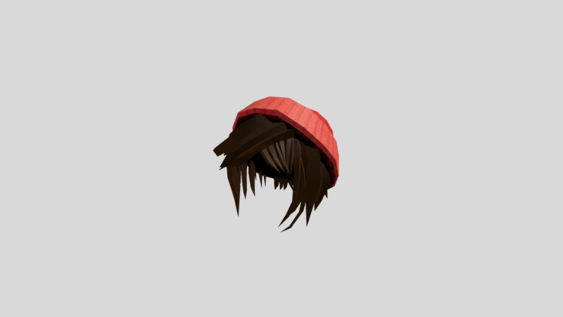 Down to Earth Hair item Roblox gratis dari katalog resmi Roblox
