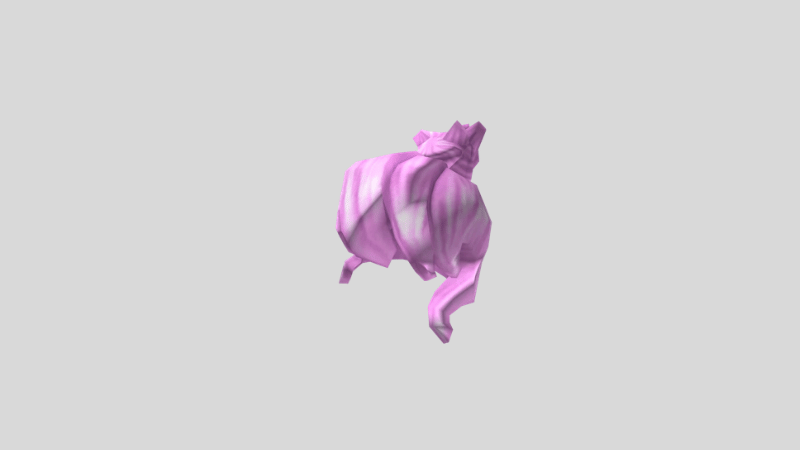 Lavender Updo item Roblox gratis dari katalog resmi Roblox