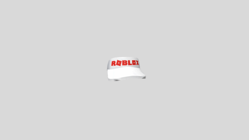 Roblox Logo Visor item Roblox gratis dari katalog resmi Roblox