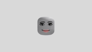 Woman Face item Roblox gratis dari katalog resmi Roblox