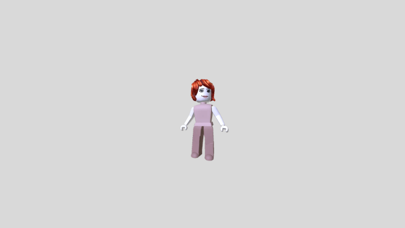 Woman item Roblox gratis dari katalog resmi Roblox