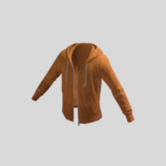Zip Hoodie - Orange item Roblox gratis dari katalog resmi Roblox
