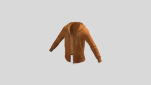 Zip Hoodie - Orange item Roblox gratis dari katalog resmi Roblox
